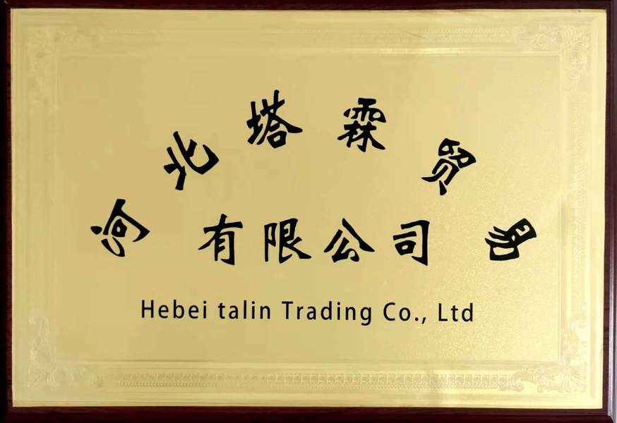 중국 HEBEI TALIN TRADING CO.,LTD 회사 프로필