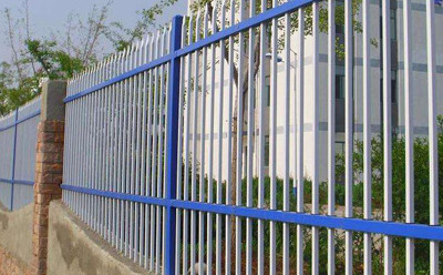 1.8m Zinc Steel Fence，Lawns Anti Corrosion Steel Balcony Fence